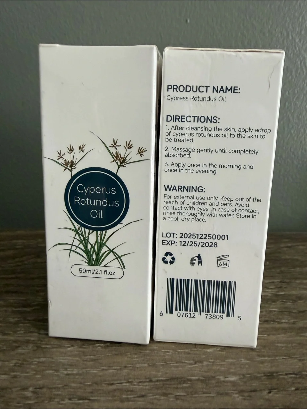 Cyperus Rotundus Oil - White Nourishing Body & Hair Oil